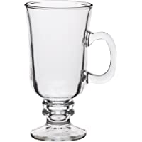 Kitchen Craft Taza de 250 ml para café irlandés- vidrio- Transparente